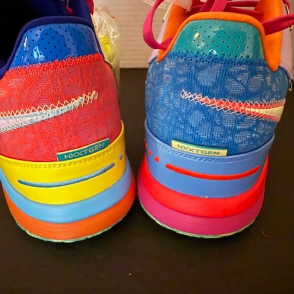 Nike Zoom Lebron NXXT Gen AMPD IPS I Promise FZ7885-500 Sneakers Men's Size 11.5 - Picture 5 of 8